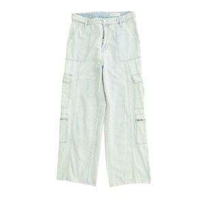 [BLANKNYC] The Franklin Ribcage Wide Leg Cargo Jeans Women's Size 29